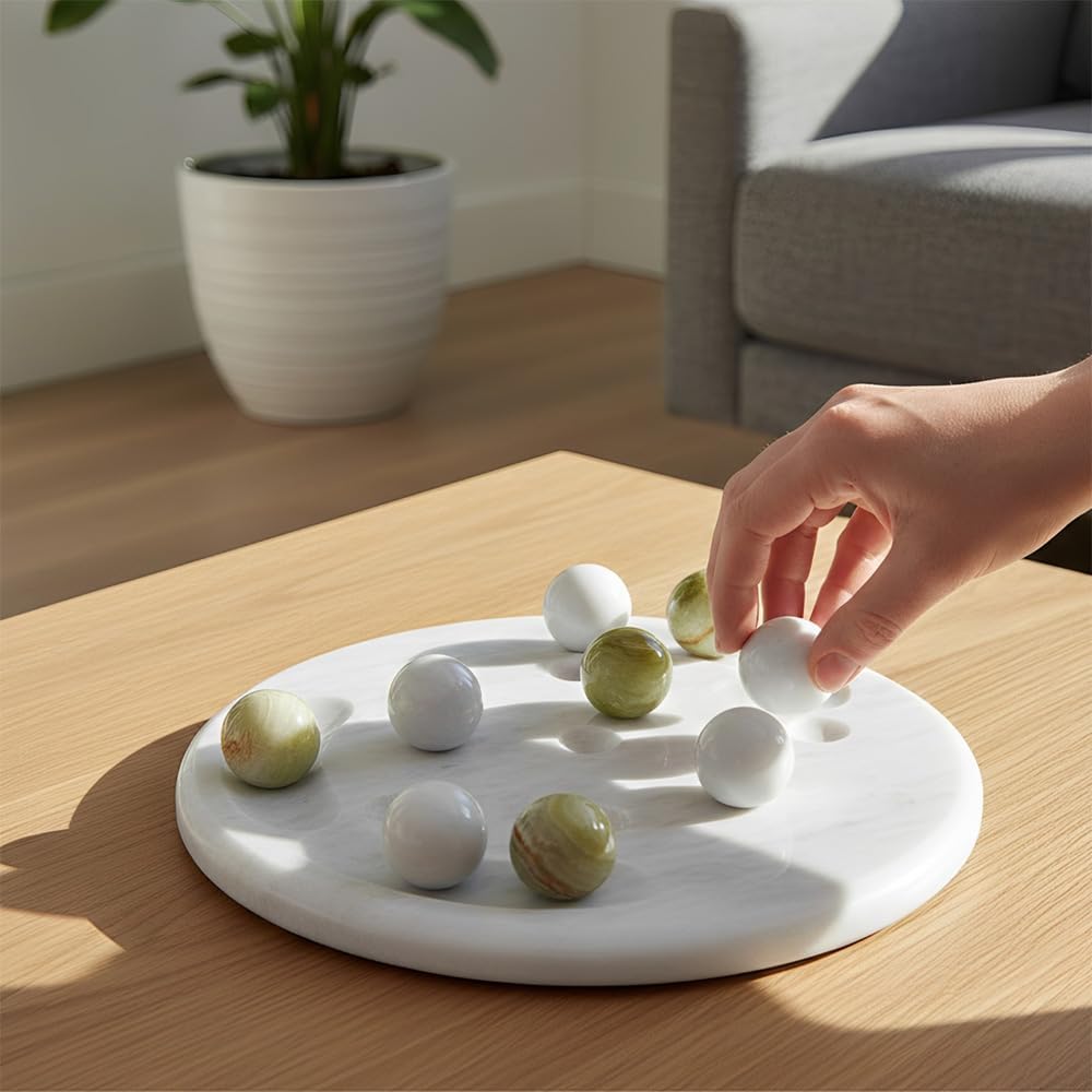 tic tac toe marble game