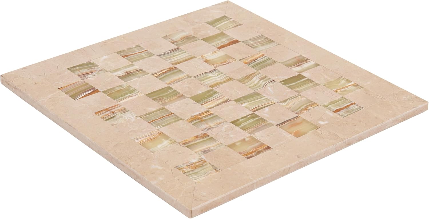 Handcrafted 15 Inches Marble Chess Board