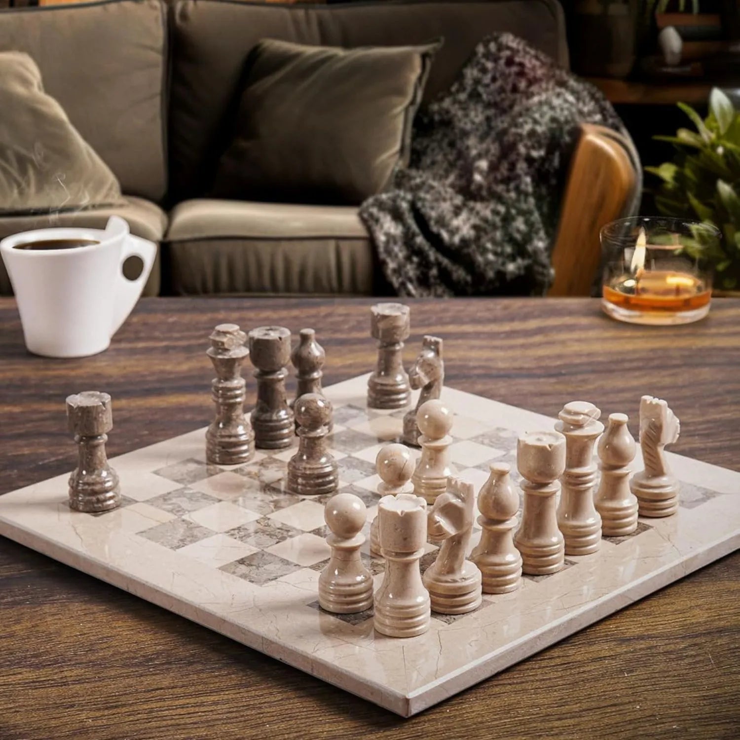 verona oceanic marble chess