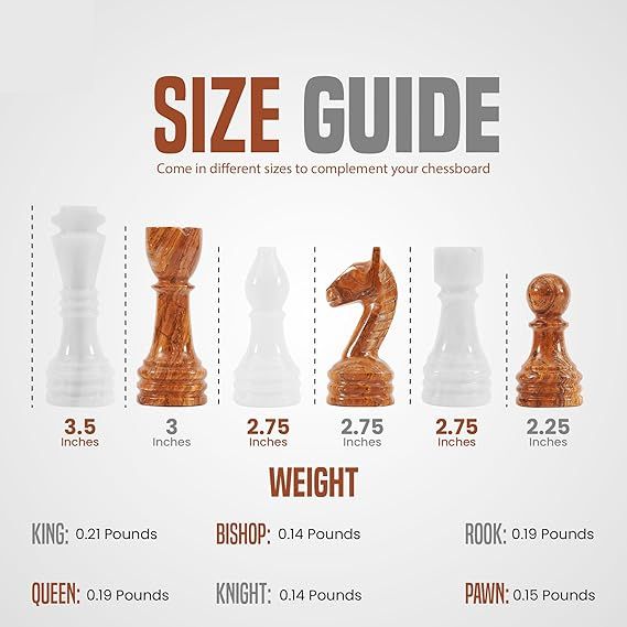 white and red chess marble figures