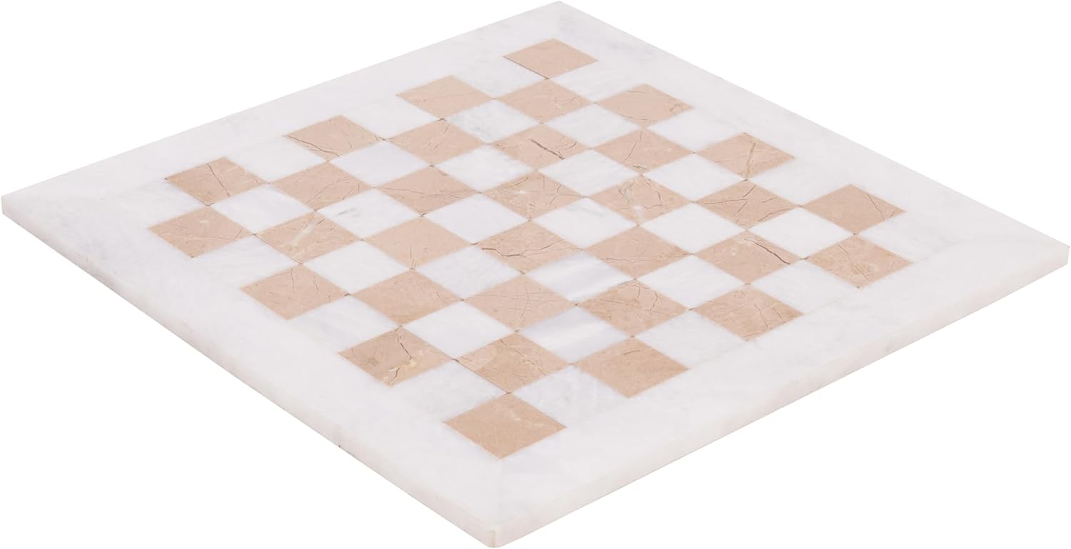 Handcrafted 15 Inches Marble Chess Board