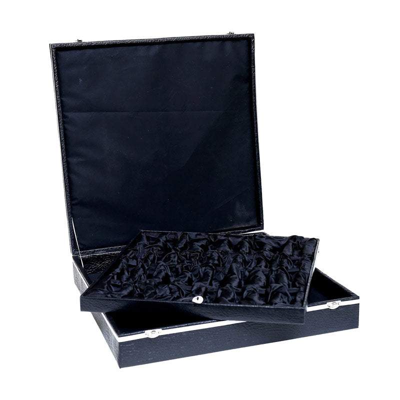 marble chess set with storage