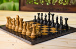Black and Golden chess set