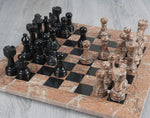 Black and Marinara chess set