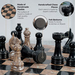 Black & Marinara chess set