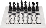 white and black chess set
