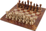 Red & Coral chess set
