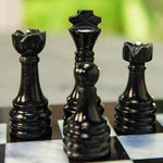 marble chess pieces