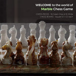 marble chess pieces