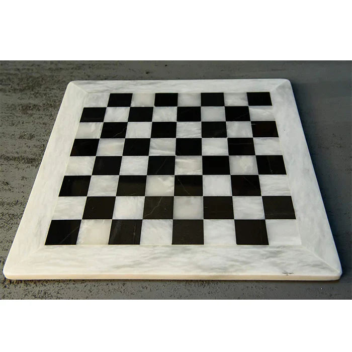 white and black chess board