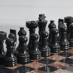 Black and Marinara chess pieces