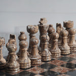 Black and Marinara chess pieces