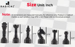 Black and White chess pieces