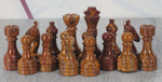 Red & Coral chess pieces