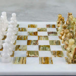 hand carved marble chess sets