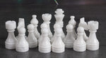 White & Marinara chess pieces